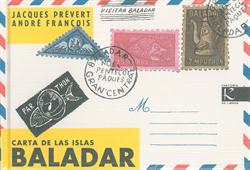 Carta de las islas Baladar