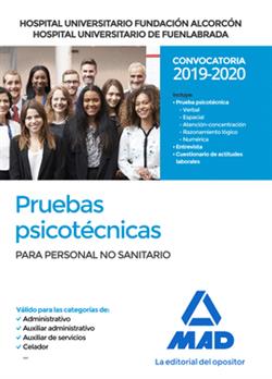 Pruebas psicotécnicas para personal no sanitario : Hospital Universitario Fundación de Alcorcón, Hos